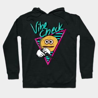 vibe check emoji meme funny Hoodie